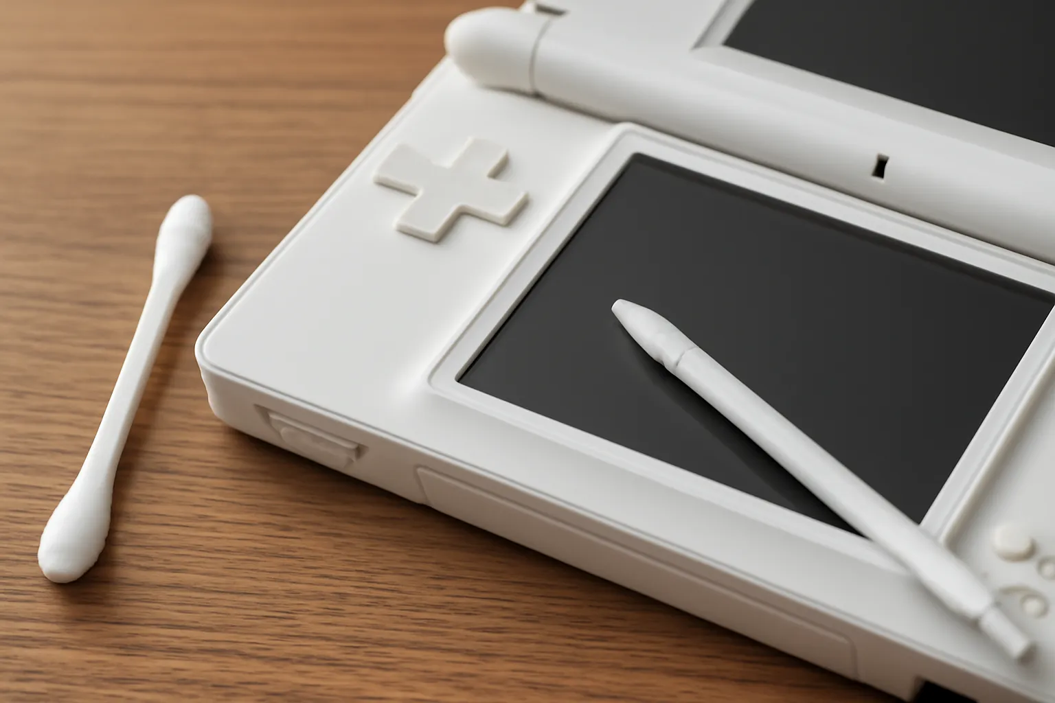 DSのタッチペンの代わりは綿棒でOK