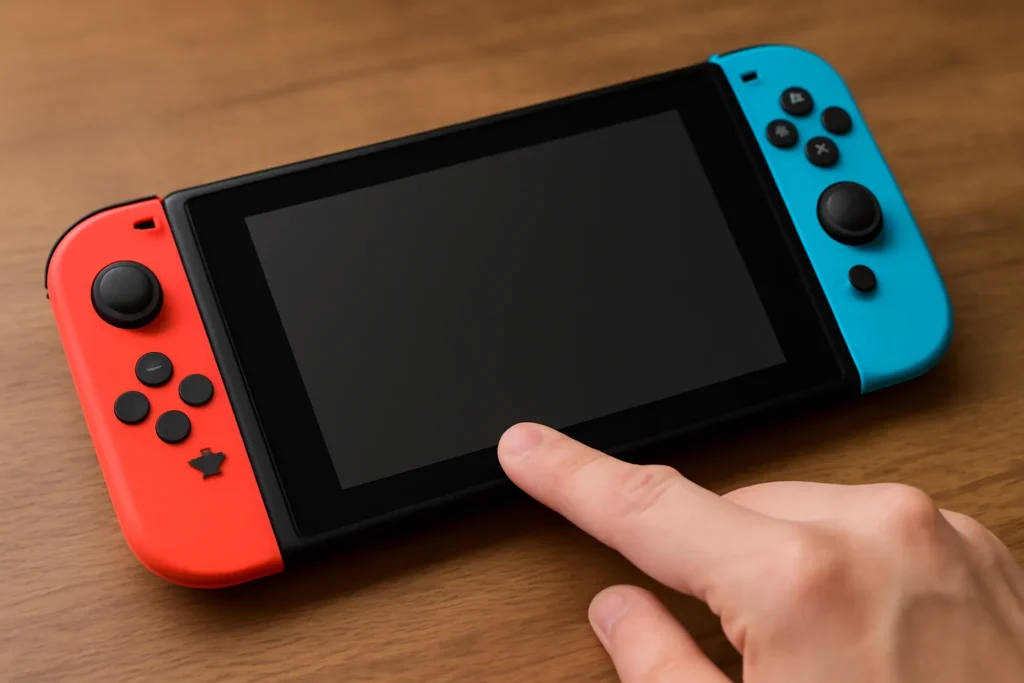スイッチ 12秒押してもつ かない